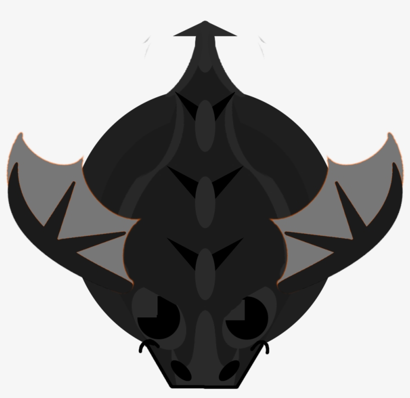 1930 Style New Bd - Black Dragon Mope Io, transparent png #9523957