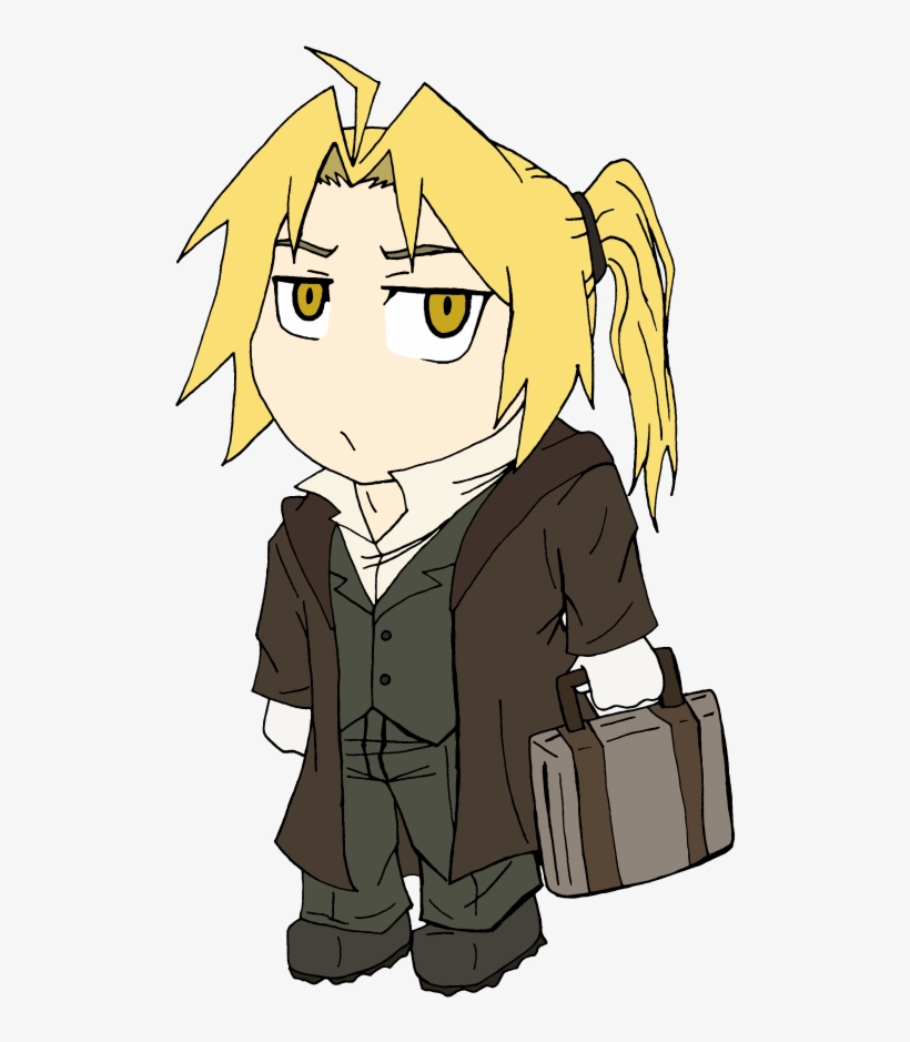 Fullmetal Alchemist Chibi Photo - Cartoon, transparent png #9524194