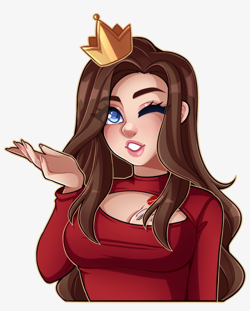Queenfps💋 On Twitter - Cartoon, transparent png #9524861