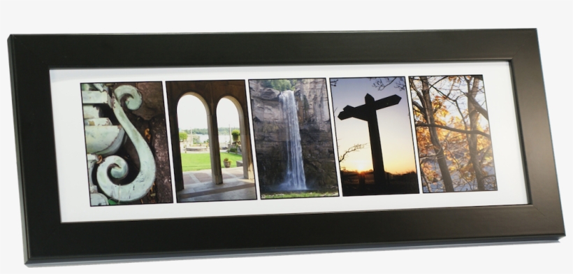 Click The Frame Type You Like Below - Three Section Painting Join In Driftwood Frame, transparent png #9525352