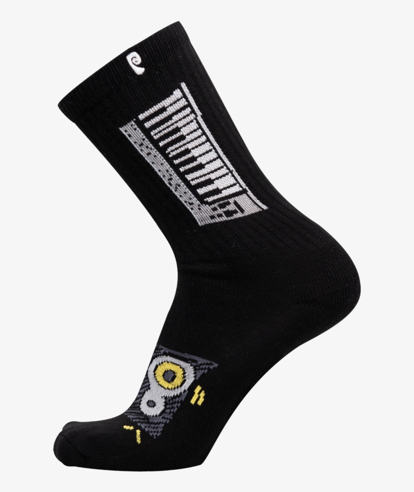 Black *windsor James* - Sock, transparent png #9525908