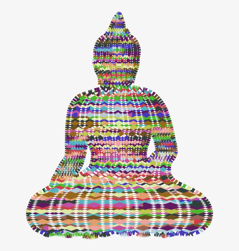 Input Sitting Buddha Silhouette Stylized Lines, transparent png #9525986