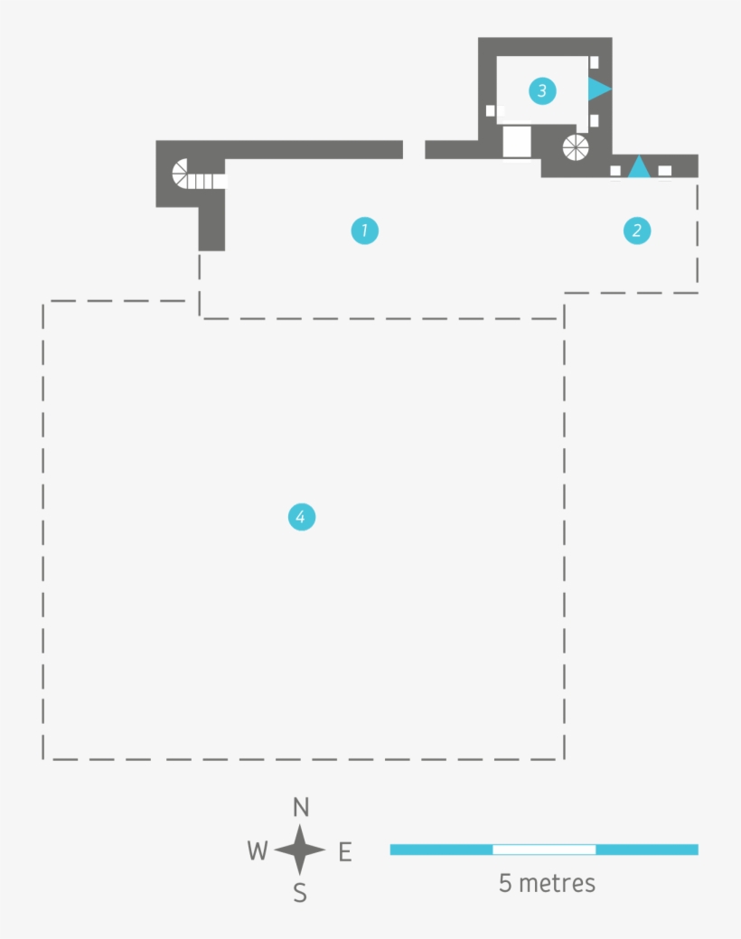 Ferns Augustinian Abbey - Diagram, transparent png #9526966