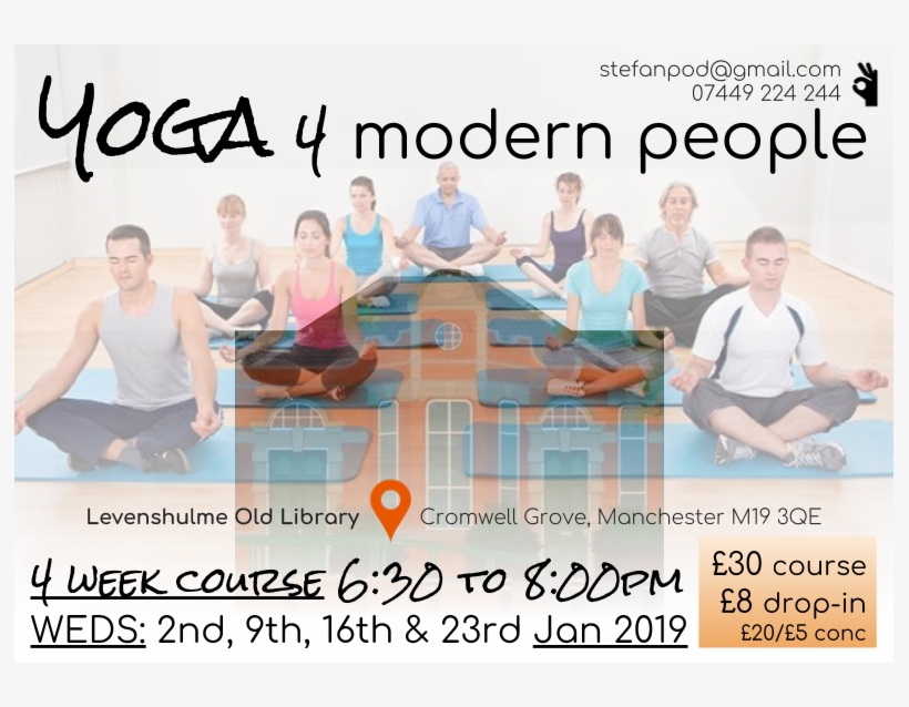 Yoga 4 Modern People Flier - Yoga, transparent png #9527254