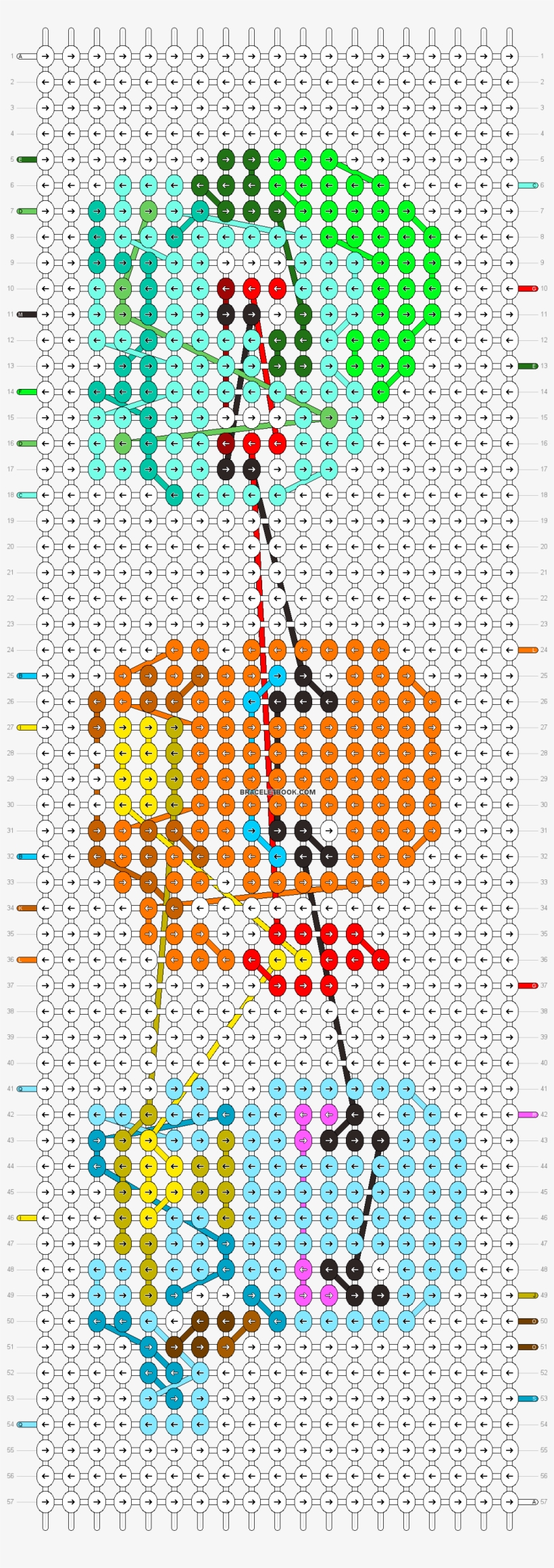 Alpha Pattern - Friendship Bracelet, transparent png #9527445