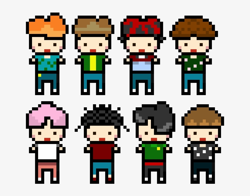 Exo - Depixelizing Pixel Art, transparent png #9527493