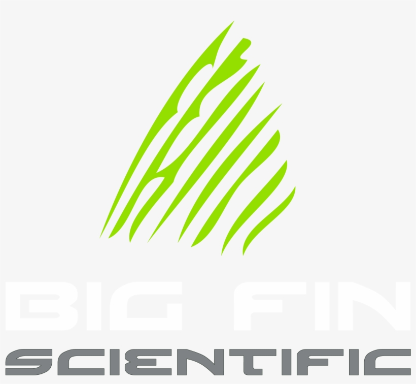 Big Fin Scientific Logo No Background - Line Art, transparent png #9527646