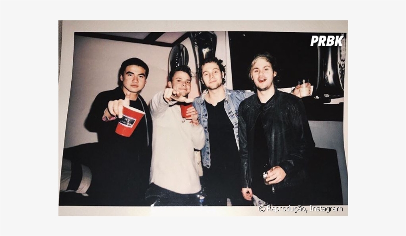 5 Seconds Of Summer É Uma Das Confirmadas No Rock In - 5sos Group Photo 2017, transparent png #9527892
