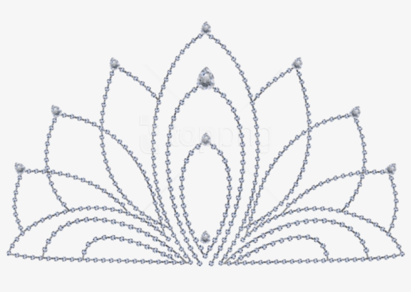 Diamond Tiara Png - Диадема Шаблон, transparent png #9527938
