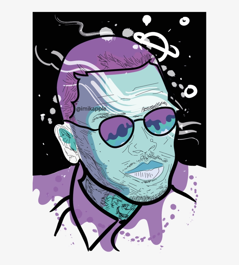 Chris Brown - Instagram\tumblr - @imikapple - @imikapple - Illustration, transparent png #9528598