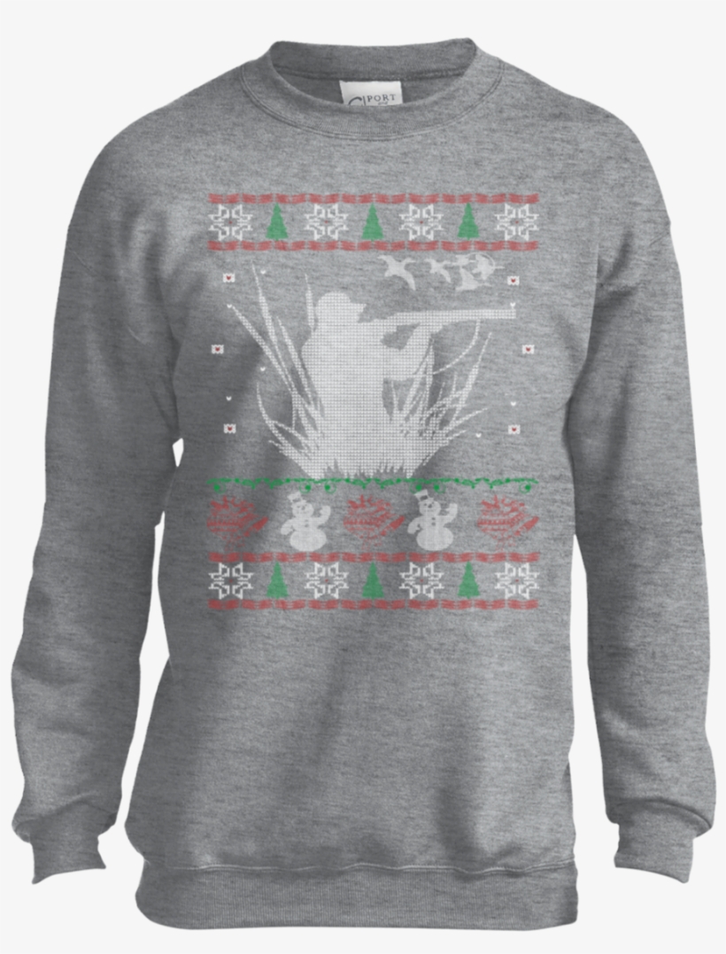 Ugly Christmas Sweater T Shirts - Sweatshirt, transparent png #9528650