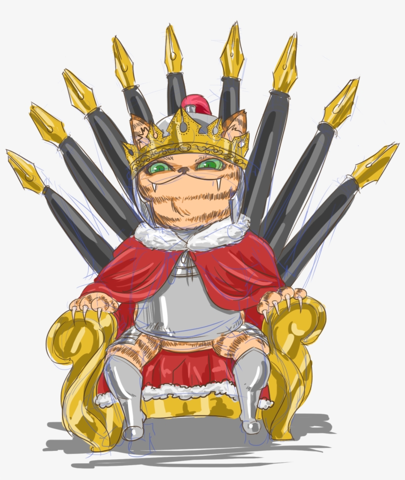 Contnent Is King - Illustration, transparent png #9529647