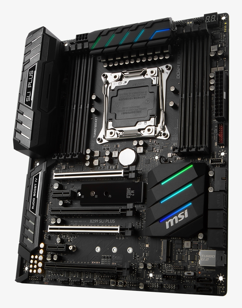 Engineered To Gratify Even The Most Demanding Professional, - Intel Core I9 7900x Motherboard, transparent png #9529773
