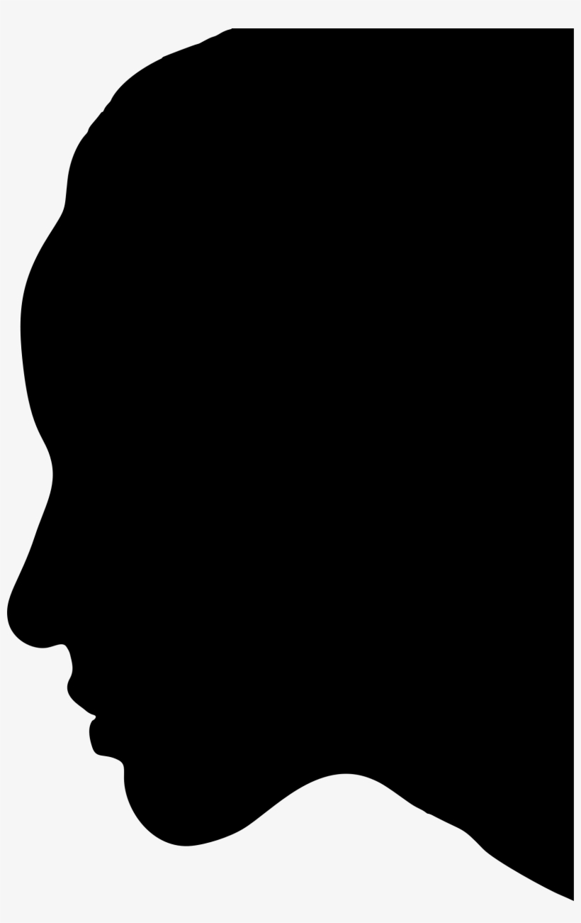 Clipart Profile Big Image Png - Human Head Profile Silhouette, transparent png #9529837