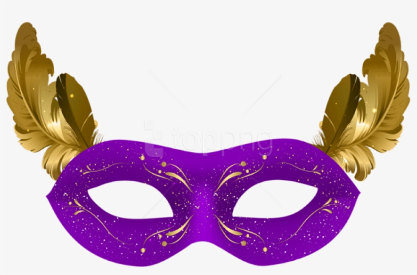 Free Png Download Purple Carnival Mask Png Clipart - Mascara De Carnaval Png, transparent png #9531088