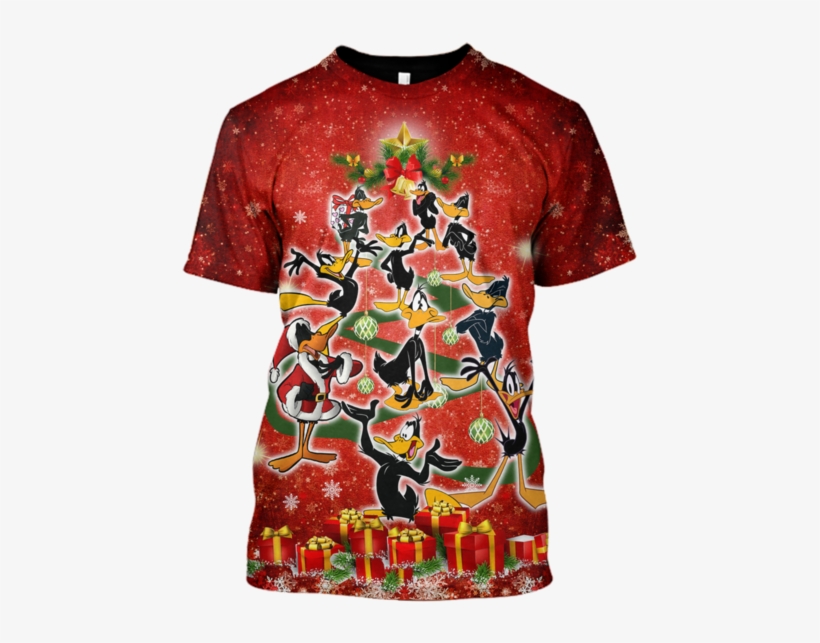 3d Daffy Duck Tshirt - T-shirt, transparent png #9531234