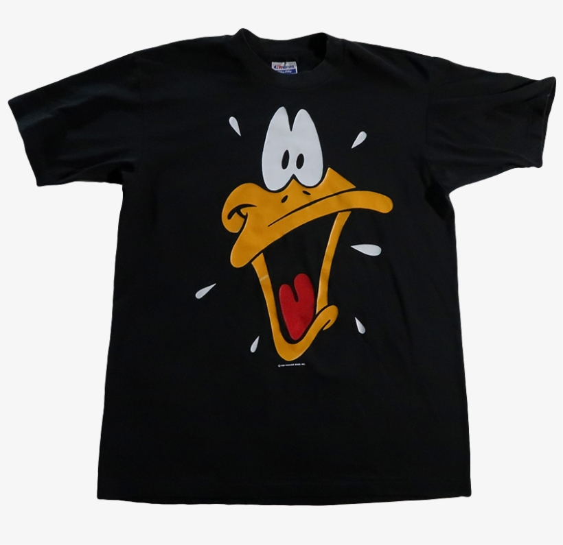 1989 Daffy Duck - Daffy Duck Shirt, transparent png #9531294