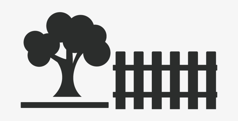 Fences - Silhouette, transparent png #9531715