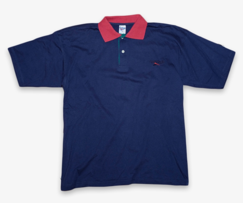 Vintage Reebok Polo Xlarge - Polo Shirt, transparent png #9531867