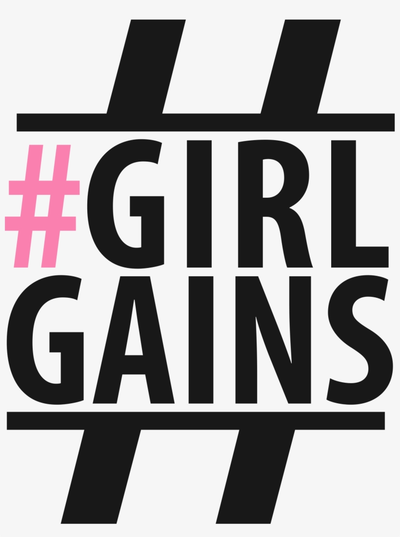 #girlgains - Lady Gains, transparent png #9531945