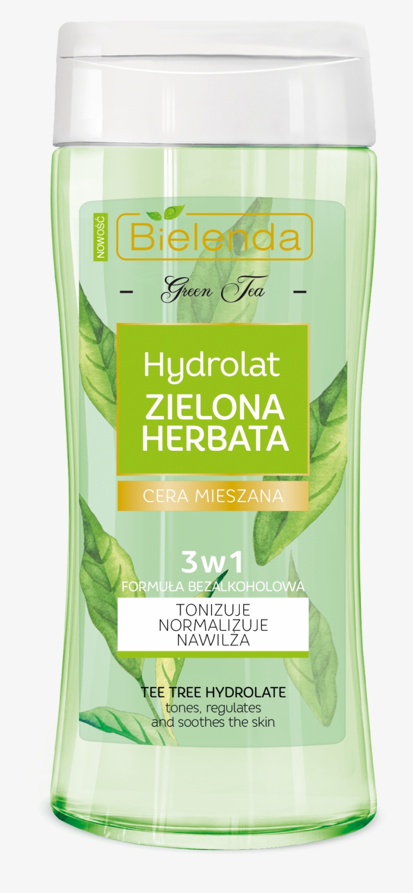 Green Tea Hydrolate 3 In 1 200 Ml - Bielenda Zielona Herbata Hydrolat 3w1, transparent png #9532292