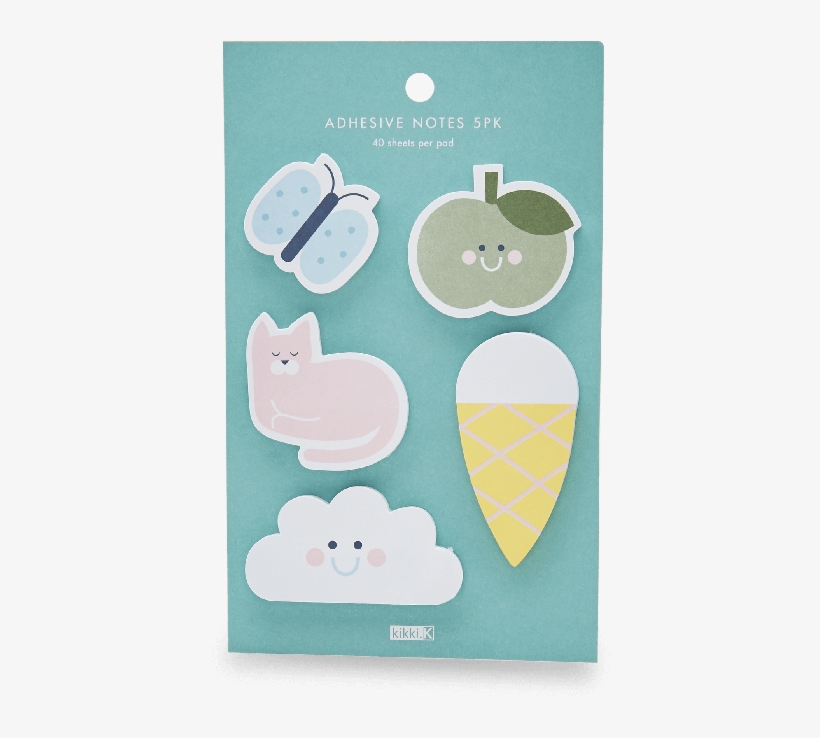 Kikki K Cloud Adhesive Notes, transparent png #9532730