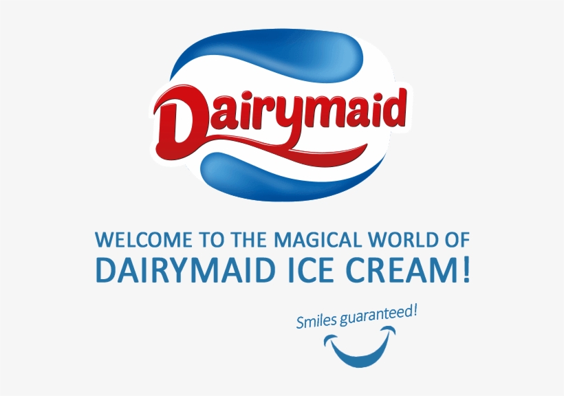 Enter The Dairymaid World Of Smiles - Graphic Design, transparent png #9533073