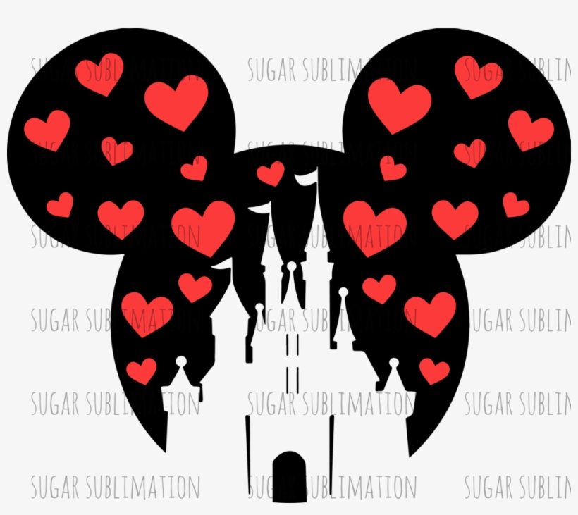 Disney - Castle - Mickey- Minnie - Sublimation Transfer - Disney World Castle Shirt, transparent png #9533214