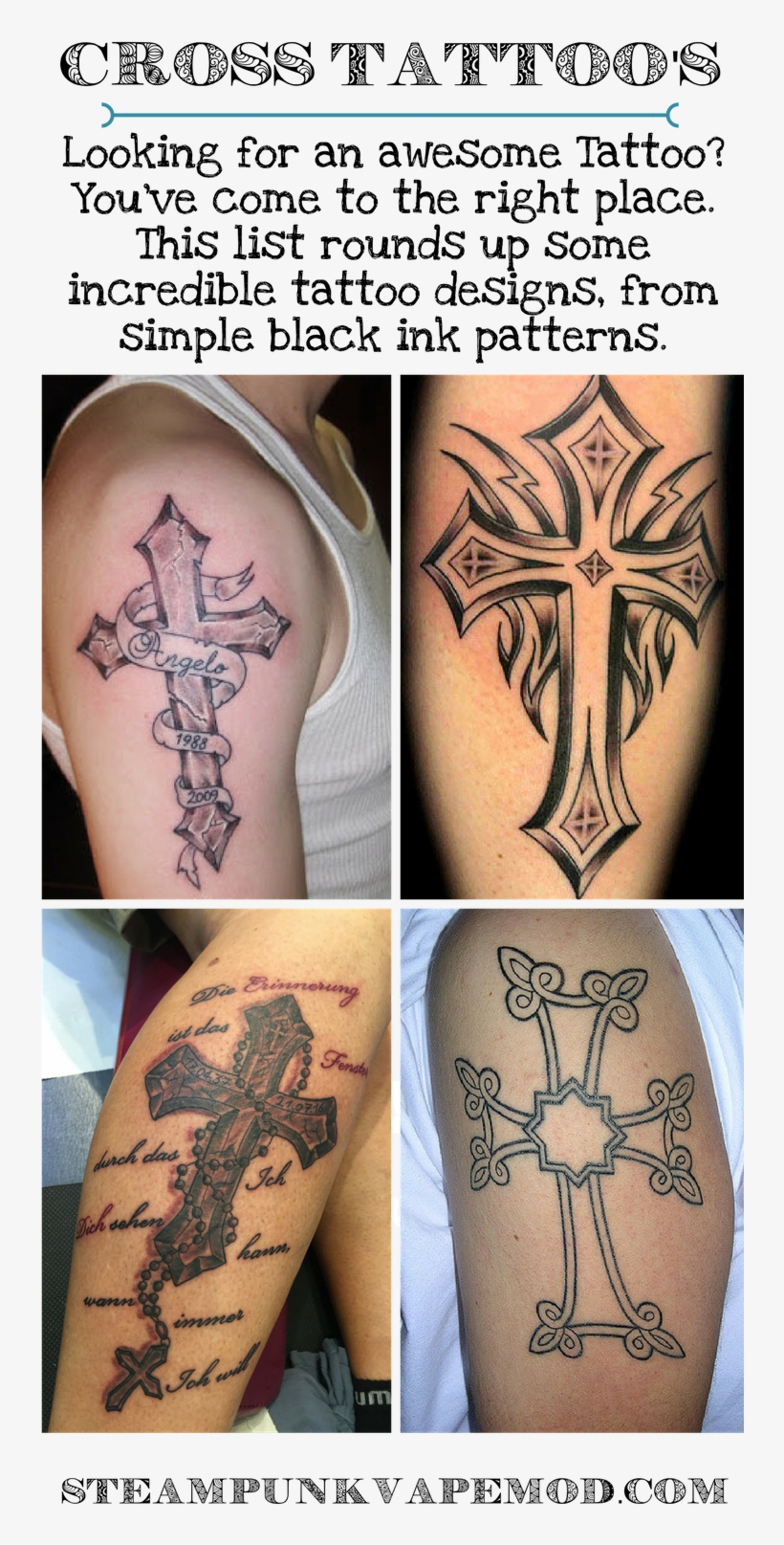 Cross Tattoos Cross Tattoos, Henna, Future Tattoos, - Tattoo - Free  Transparent PNG Download - PNGkey
