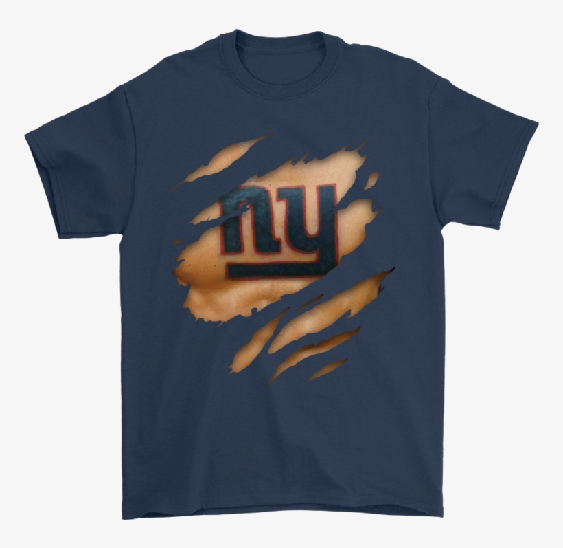 Nfl Football Logo 3d Art Chest New York Giants Tattoo - Tom Petty And The Heartbreakers Shirt, transparent png #9533495