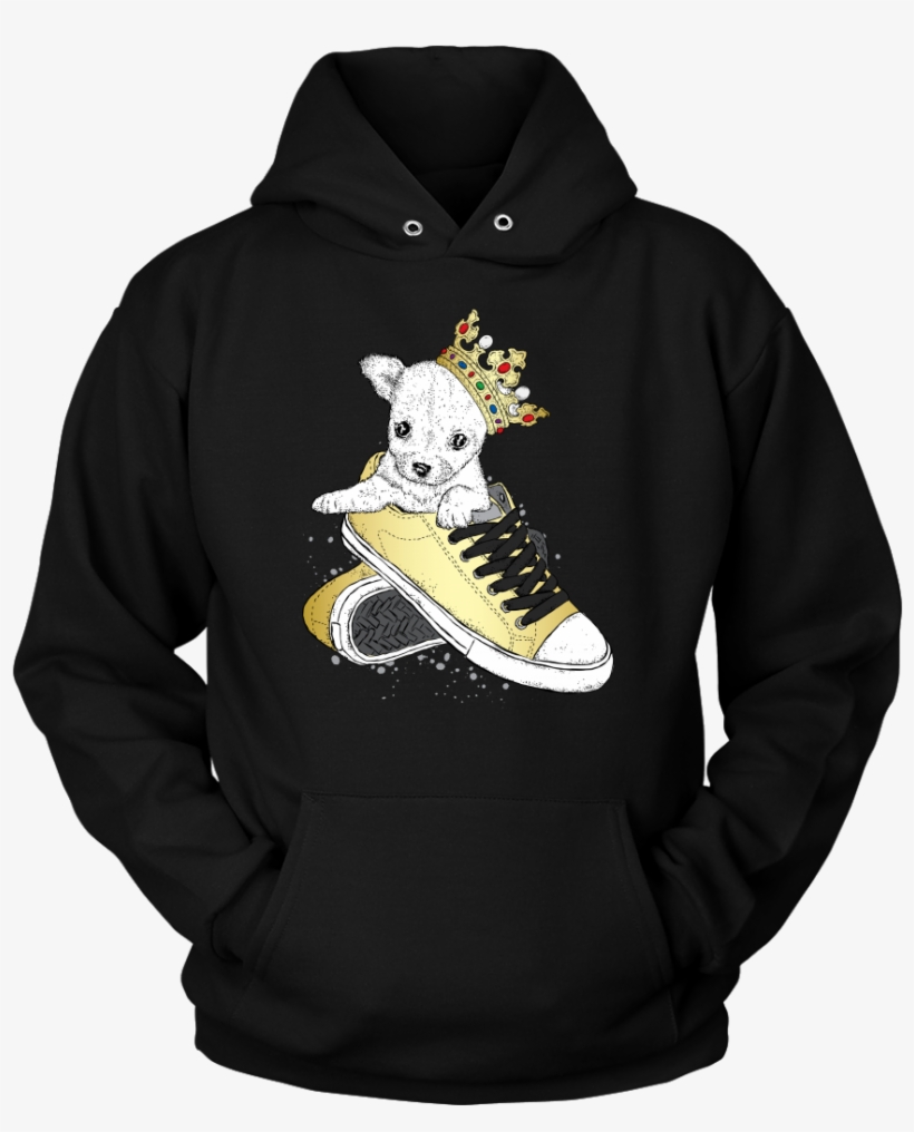 Load Image Into Gallery Viewer, Cute Puppy King Hoodie - Shirt, transparent png #9534479