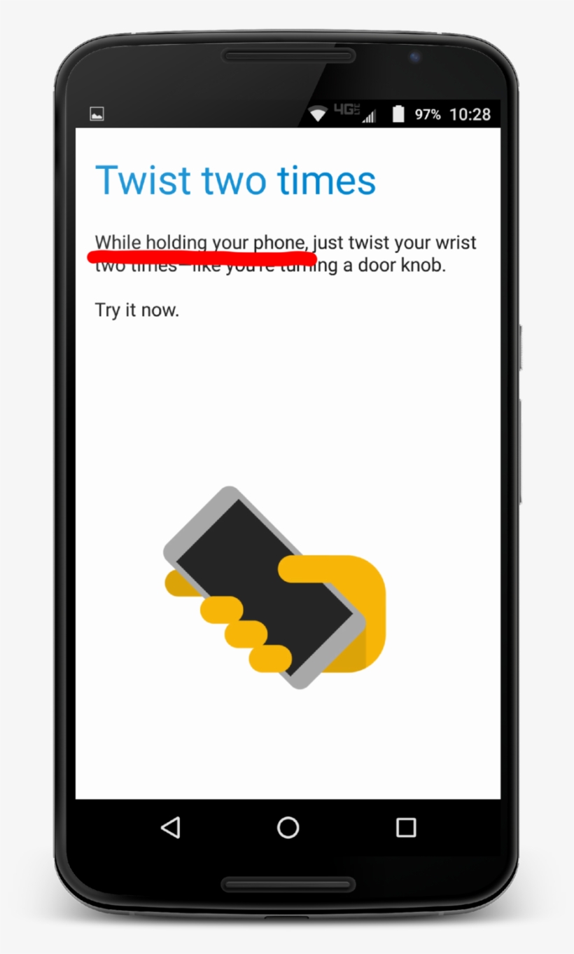 We Had A Participant Try To Perform A Gyroscope Action - Smartphone, transparent png #9534797
