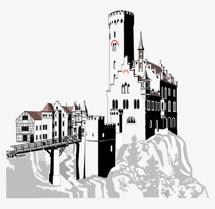774 X 720 1 - Lichtenstein Castle, transparent png #9534983