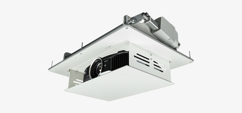 Pure Theatre In Ceiling Projector - Small Projector Ceiling Lift, transparent png #9535181