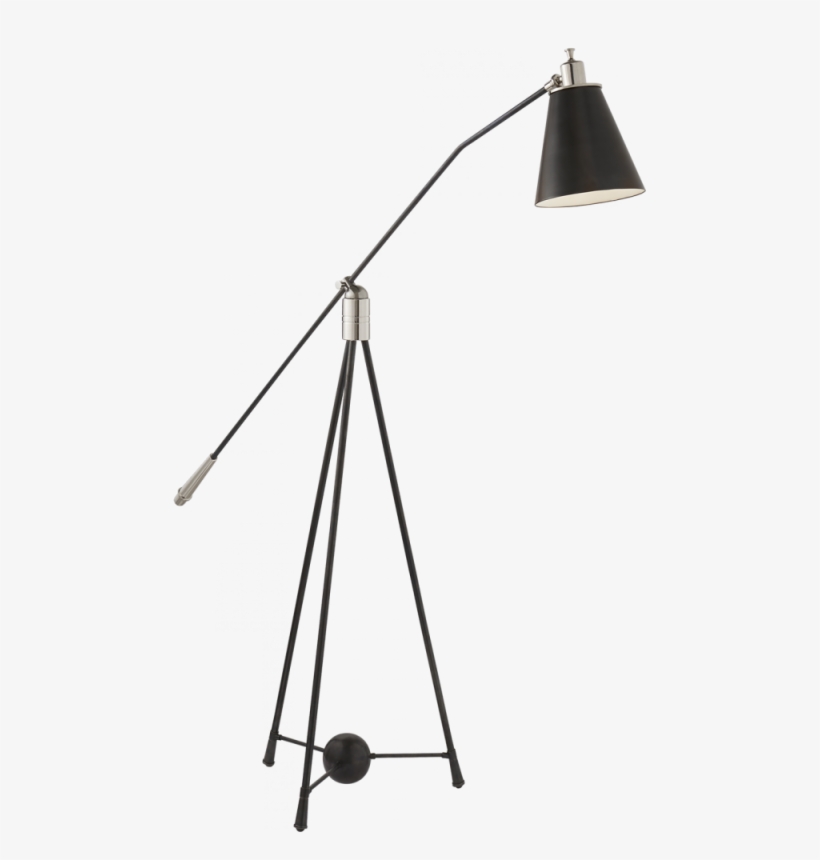 Magneto Floor Lamp In Polished Nickel And Bronze - Tripod, transparent png #9535743