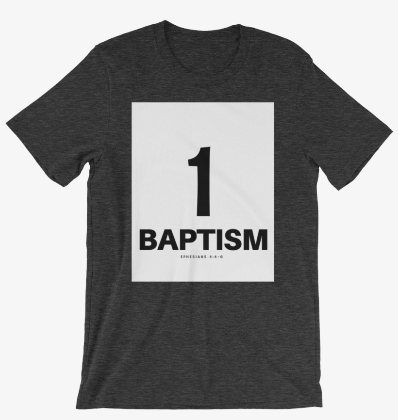 1 Baptism Men's T-shirt - Active Shirt, transparent png #9536066