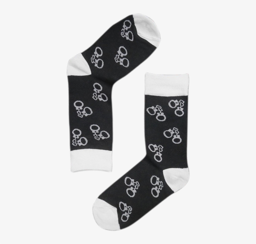 Handcuff Socks - Sock, transparent png #9536308