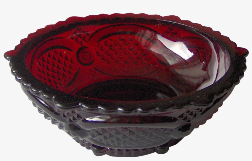 Vintage Avon Cape Cod Dessert Bowl - Storage Basket, transparent png #9536476