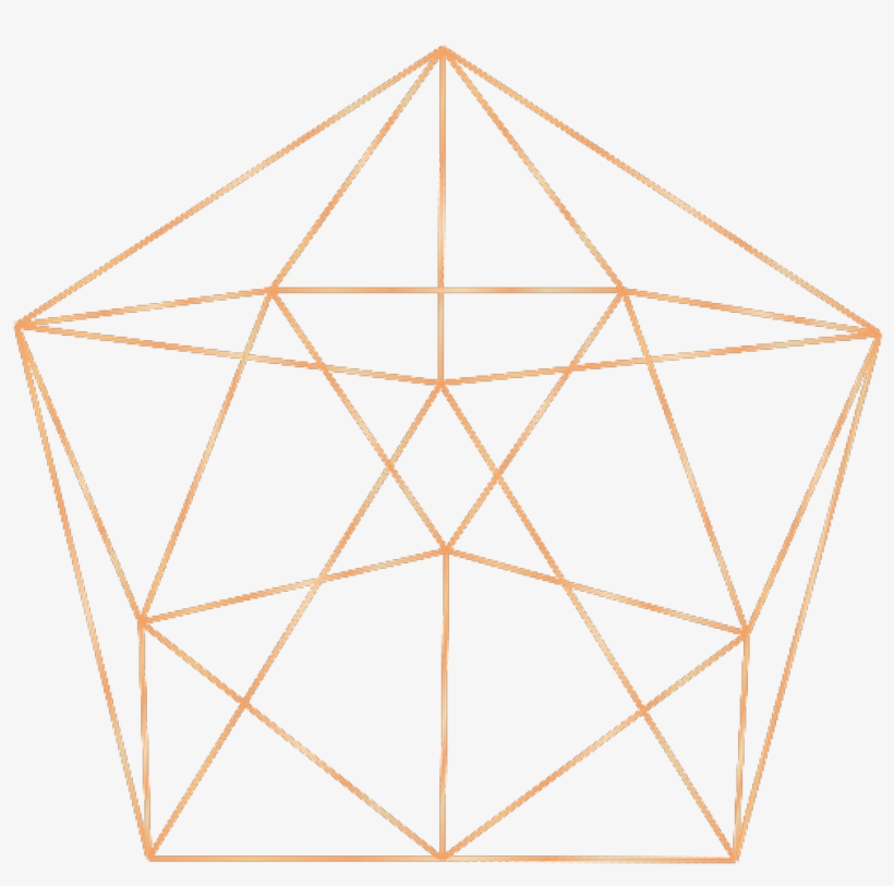 #rose Gold #geometric #shape #freetoedit #overlay - Rose Gold Geometric Shape Png, transparent png #9537308