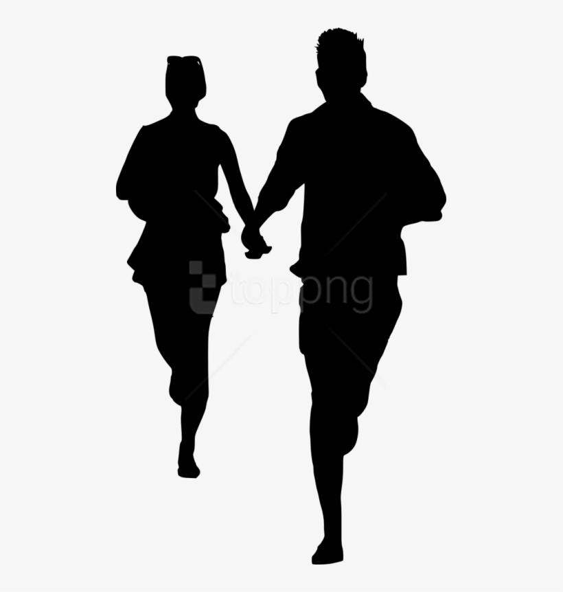 Free Png Couple Silhouette Png Images Transparent - Couple Silhouette With Transparent Background, transparent png #9537342