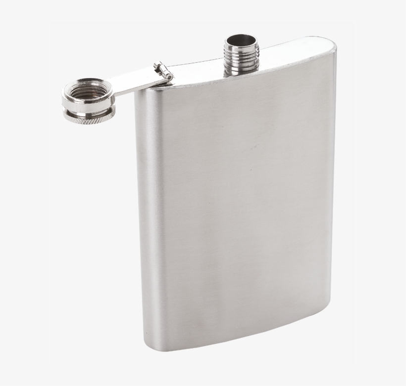 Picture Of Stainless Steel Hip Flask - Flask, transparent png #9537726