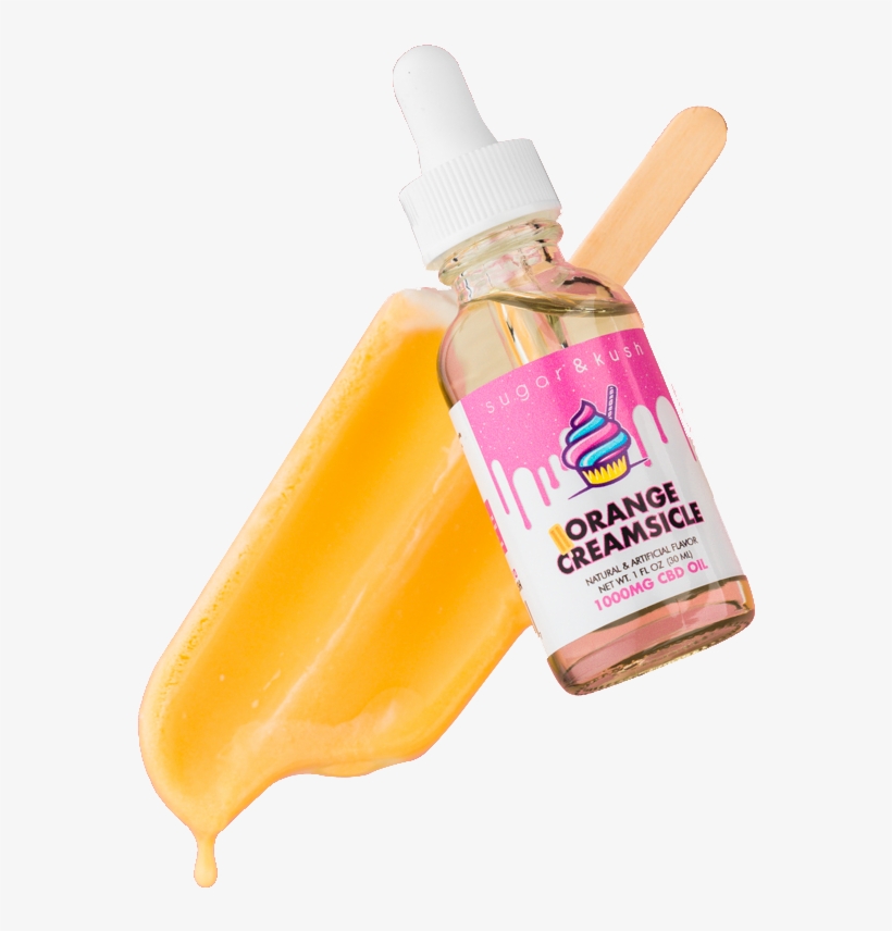 Enjoy The Tangy, Creamy Flavor Of A Melty Creamsicle - Ice Pop, transparent png #9538595