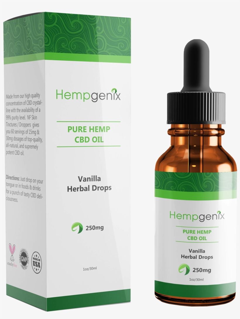 Hemp Genix Cbd Oil, transparent png #9538603