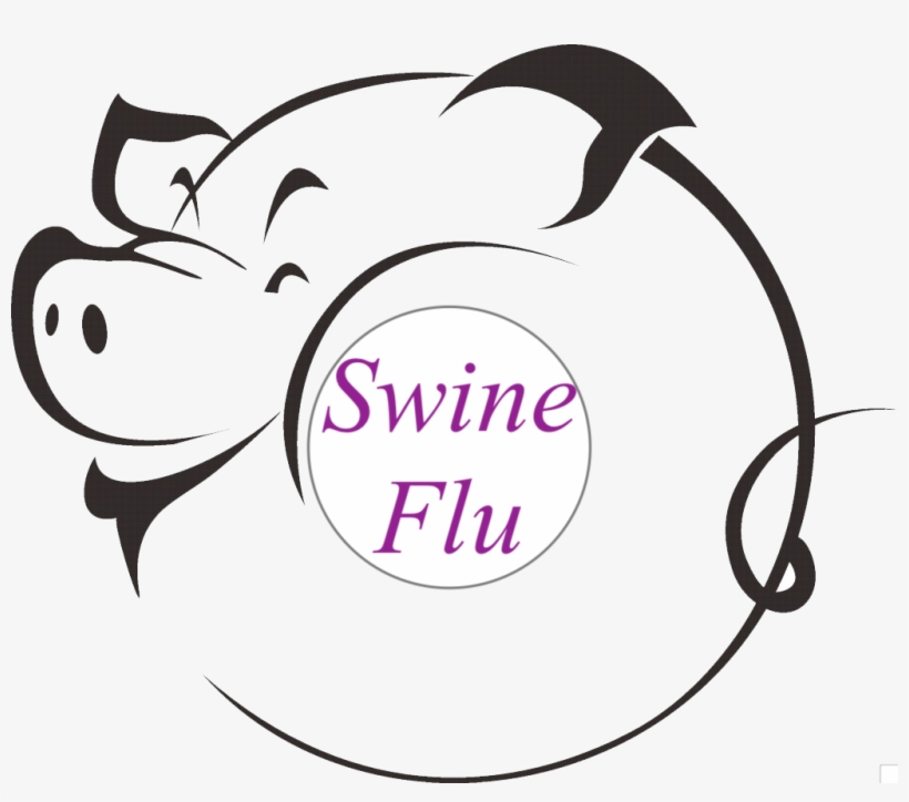 Causes Of Swine Flu - Pig, transparent png #9539280