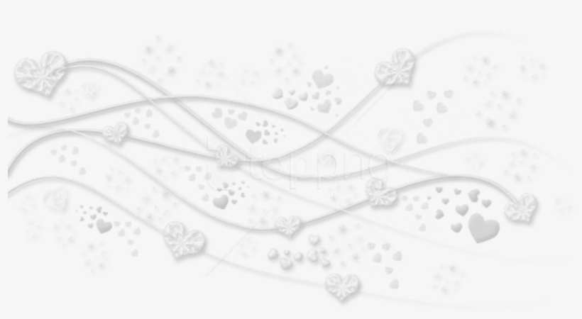 Free Png Download Transparent White Hearts Decoration - Tatty Teddy Valentines, transparent png #9540351