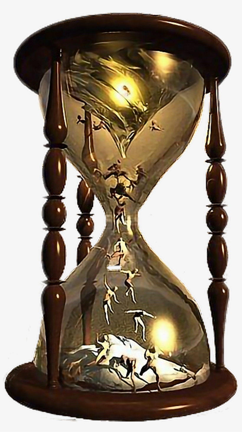 Reloj Sticker - Sands Of Time Hourglass, transparent png #9540522