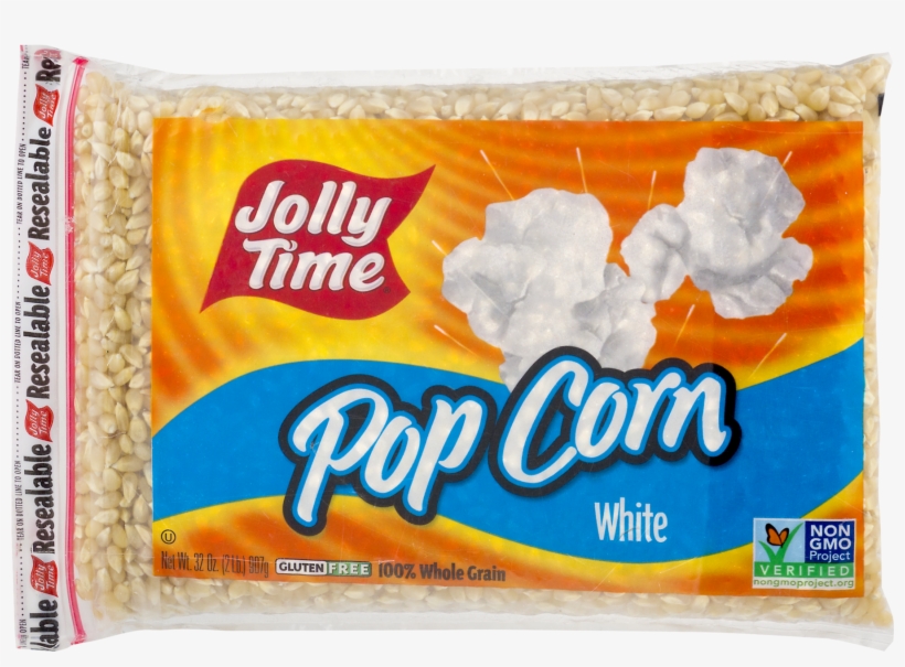 Jolly Time Popcorn Kernels, White, 32 Oz - Jolly Time Popcorn, transparent png #9540793
