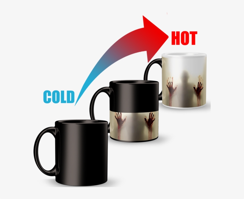 Btr® Official Zombie Mug - Mug The Walking Dead, transparent png #9540986