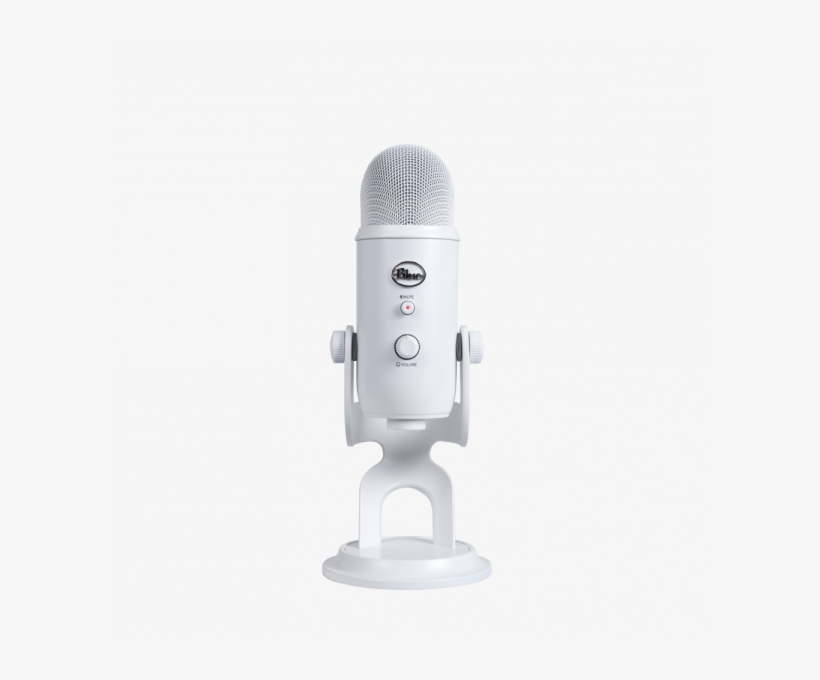 Kondensatorinis Mikrofonas Blue Microphones Yeti Whiteout - Blue Yeti Microphone Whiteout, transparent png #9541266