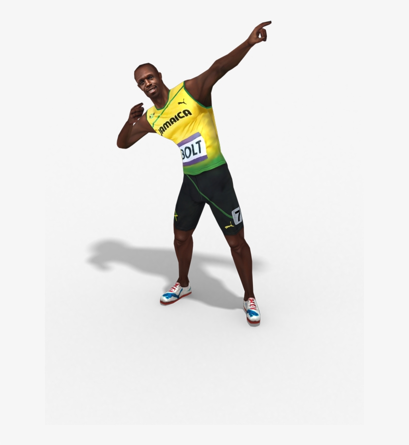 Usain Bolt Png - Shot Put, transparent png #9541320